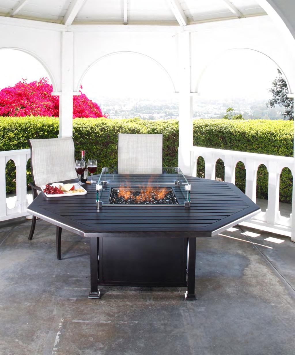 PASO ROBLES FIRE PIT COLLECTION PASO ROBLES OCTAGON FIRE PIT