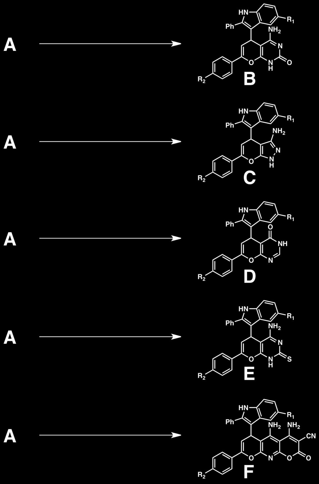 Propose a retrosynthesis (no forward synthesis necessary) of common precursor (A) (5 points) and then provide