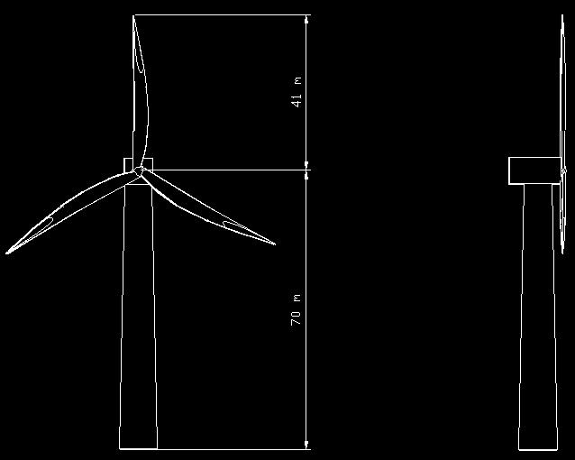 Energies 212, 5 2548 Figure 1. Dimensions of the wind turine [7].