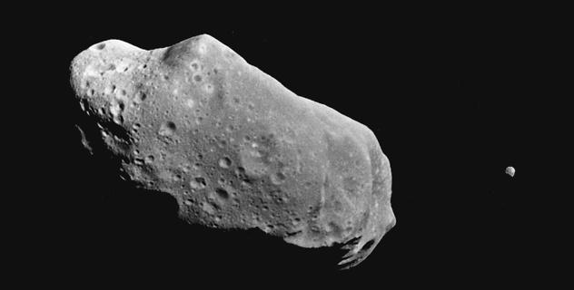 Asteroid 243 IDA Meteorite = asteroid that has landed on earth All chondrites (meteorites) date to ~4.5 B.y.