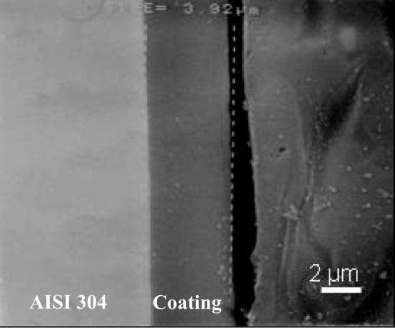 0 Y. Castro et al. / Surface and Coatings Technology 18 (004) 199 03 Fig. 3. SEM microphotograph of a coating obtained by applying 0.