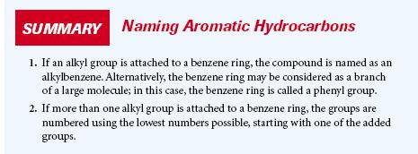 Aromatic Hydrocarbons Benzene is a 6 C ring in which alternating carbon bonds resonate or move back and forth between adjacent carbons (delocalized pi bonds).