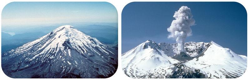 www.ck12.org FIGURE 1.1 Mount St. Helens was a beautiful, classic, cone-shaped volcano.