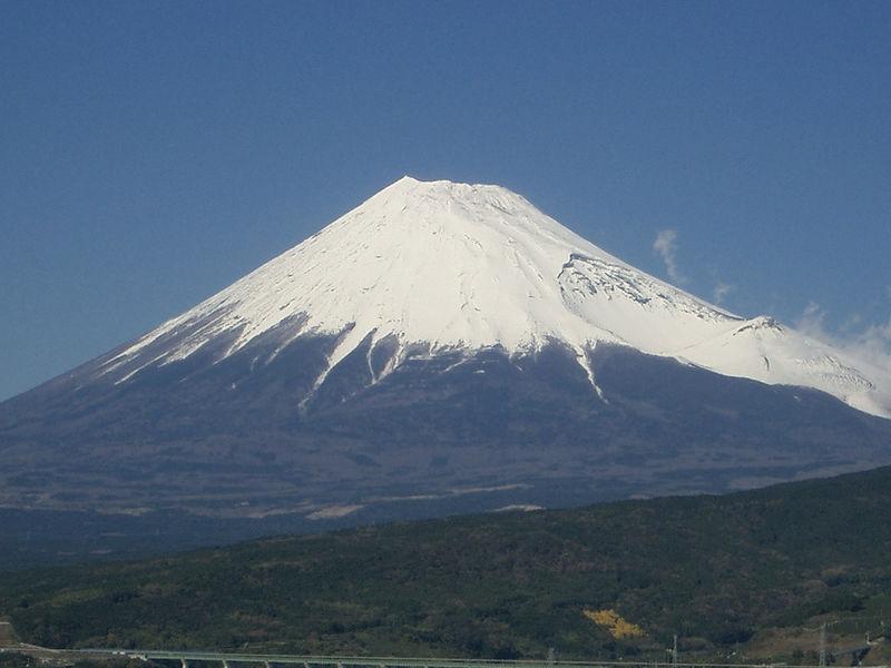 Fuji in Japan is one of the world s most easily recognized composite volcanoes. Shield Volcanoes Shield volcanoes get their name from their shape.