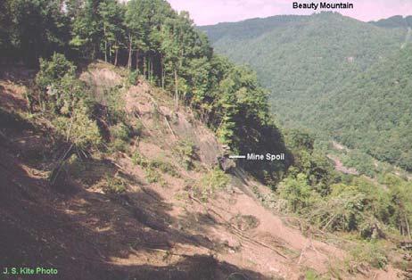 Elverton Slump, New River Gorge, July 2001 Landslides Rock Debris Soil Earth Fall Rock Fall Debris Fall Earth Fall