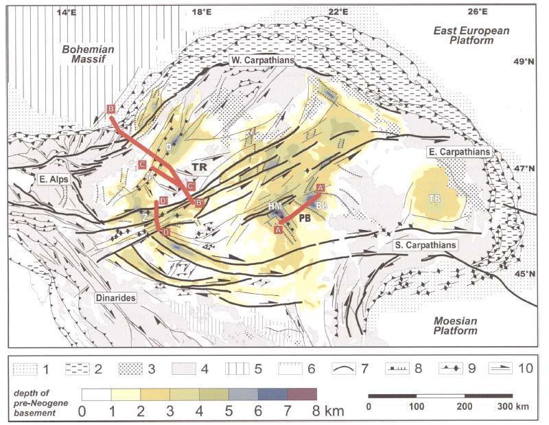 The Pannonian basin The Pannonian basin is, as previously described, a landlocked basin between three mountain ranges: the Alps, the Carpathians and the Dinarides. Horvath et al.
