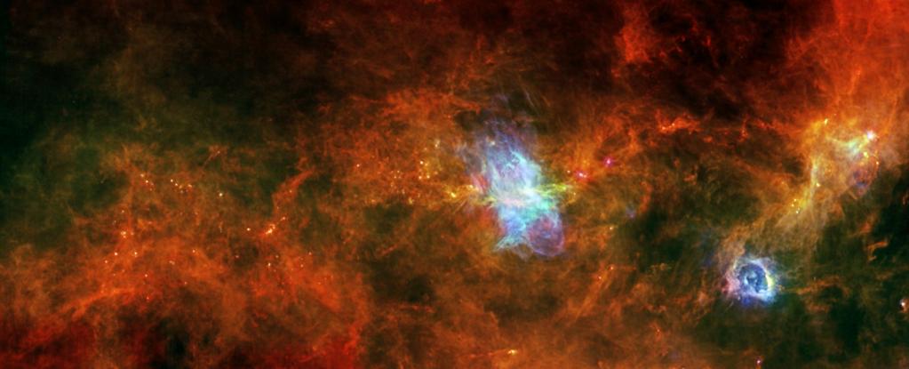 Herschel images 70-500 μm (ESA/PACS &