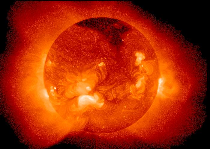 15.4 Corona Yohkoh X-ray view of the corona Coronal hole hot loops The corona is very hot (2 million K