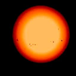 Looking through the Sun s atmosphere From the photosphere to the