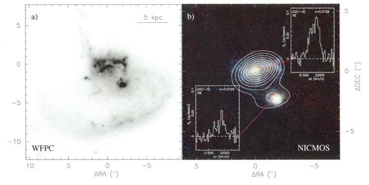 3. Significant Quantities of Star-Forming Molecular Gas 3mm CO(1-0) Emission Line: Collisionally excited by H 2 Few x 10 9-10 M sun of Gas