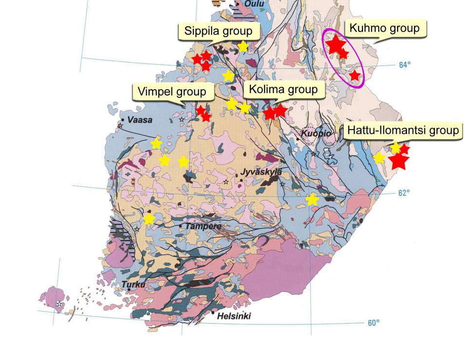 km IP survey profiles. January 2013 : - 20 ore prospecting (claim) applications 186 sq.km.; - 11 claim reservations 2,911 sq.