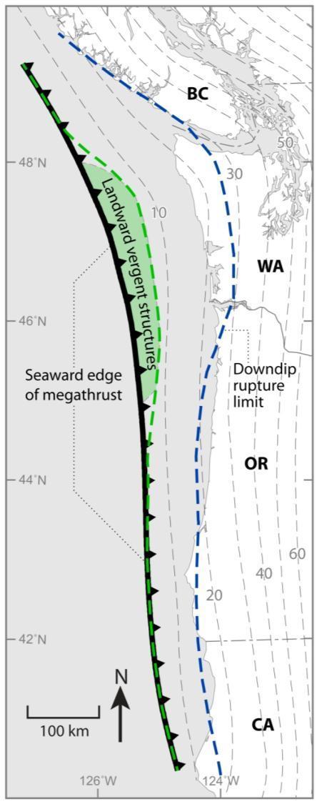 Fault Model Deep megathrust rupture