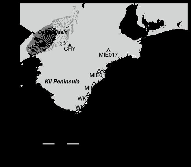 Nankai and Tonankai earthquakes (Figure 5).