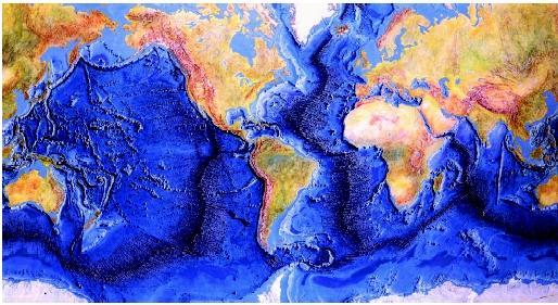 Earth s Ocean Basins and Continents: Spreading at one