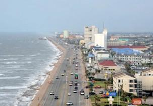 Discover Science: Galveston Barrier Island System Galveston, Texas lies on a special type of island called a barrier island. A barrier island is a long, narrow island that stretches along a coastline.