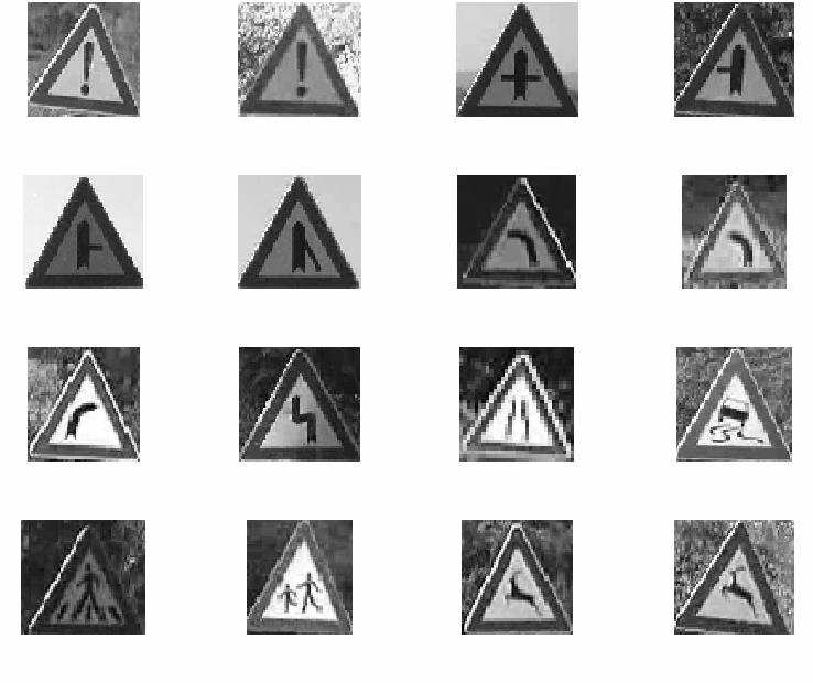 Normalizacija slika znakova omjerima. Komponente boje obično se izražavaju u intervalu od 0 do 1, odnosno u slikama s jednim bajtom po komponenti u intervalu od 0 do 55.