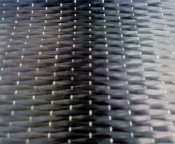 Owing to the weave of carbon fibre tows the fabric crimp is much higher than the UD fabrics used previously.