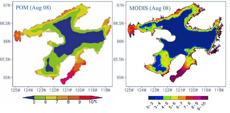 Remote sensing of lake surface water temperature (LSWT) Development and