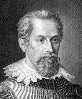 Johannes Kepler 1571-1630 Last time Kepler: looked for mathematical beauty in the universe as way of knowing God Early work: orbits of planets correspond to nested regular ( platonic ) solids