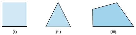 AREAS OF PARALLELOGRAMS AND TRIANGLES Main Concepts and Results: The area of a closed plane figure is the measure of the region inside the figure: Fig.1 The shaded parts (Fig.