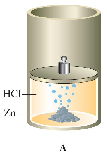 Zn 2+ (aq) + 2Cl - (aq) + H 2