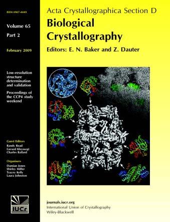 Acta Crystallographica Section D Biological Crystallography ISSN 0907-4449 Editors: E. N. Baker and Z.