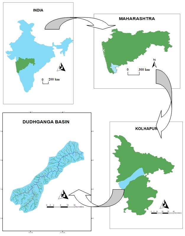 Study region The region selected for the present study is Dudhganga basin of Kolhapur district (Figure-1).