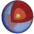 Earth s Interior Model Shell Name Depth (km) Composition State A B C Crust Noncrustal Lithosphere Asthenosphere Moho Upper Mantle 0-30 30-100 100-640 Al-rich silicate Mg-rich silicate solid solid
