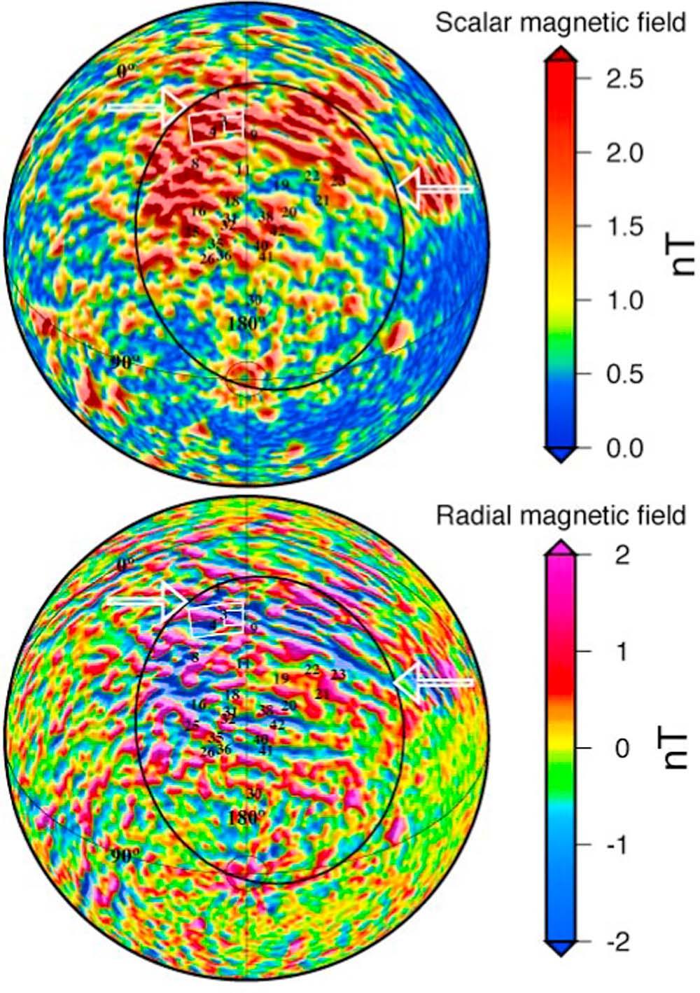 magnetometer observations are used here. The first model adopts a sequential approach to the modeling of the external and internal magnetic fields, and best preserves original signal amplitudes.