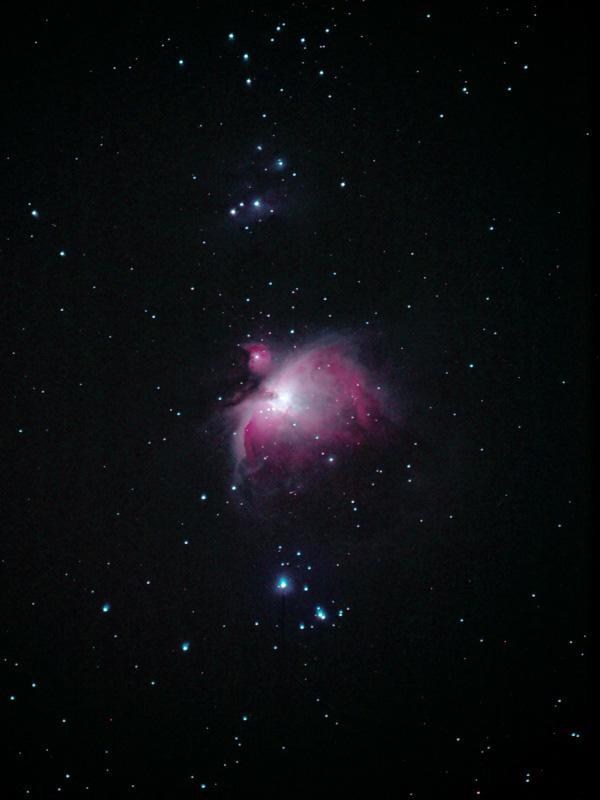 -31- The Orion Nebula, M42, in the Sword of Orion Before the Pleiades and the Hyades became star clusters, they must have looked quite like the Orion Nebula.