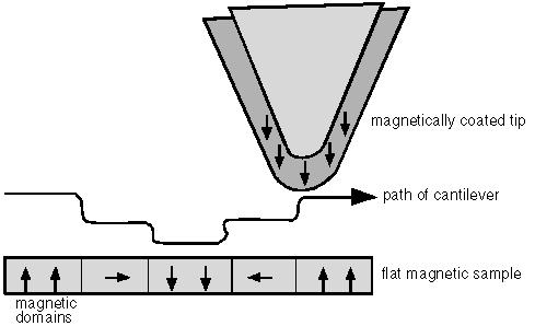 Magnetic Force Microscopy (MFM) 1. Magnetic force microscopy (MFM) images the spatial variation of magnetic forces on a sample surface. Resolution: 10~25 nm. 2.