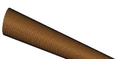 Fig3.Silencer Meshing. After generating the model of silencer then analysis is done by ANSYS.