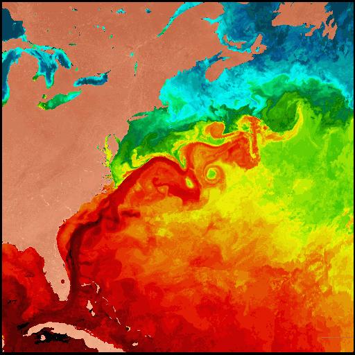 KEY: Gulf Stream Current Carries Salty and Warm