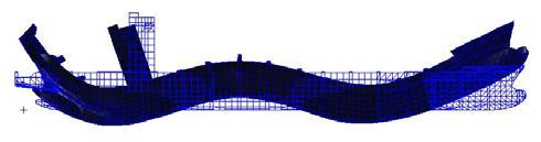 90 Inter J Nav Archit Oc Engng (2010) 2:87~95 (a) Navigation bridge deck: Longitudinal direction. Fig. 4 Frequency response functions of superstructure. (b) Upper deck: Vertical direction.
