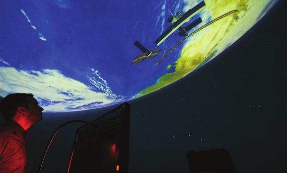 DIGITAL UNIVERSE The Julia Fowler Planetarium offers an invaluable experience for Eastern University students and visitors alike.