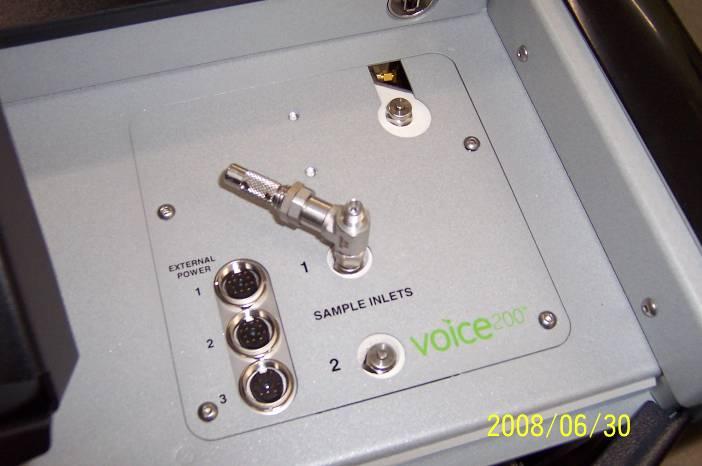 SYFT INLETS The Syft Voice 200 has a variety of inlets configured, Two