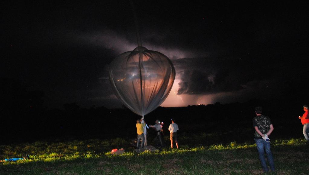 small balloon during convection PicoSDLA-CH 4
