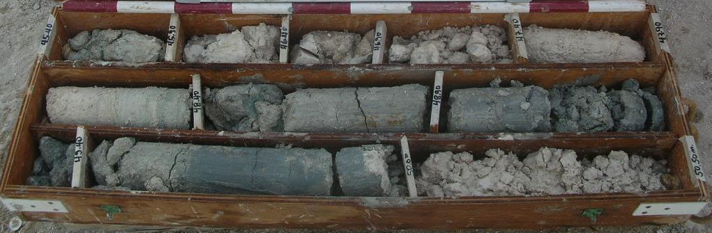 Rus Formation in core samples 2.
