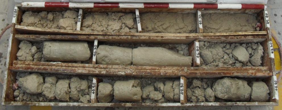 Rus Formation in core samples