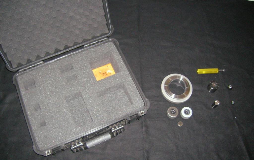 Figure 1. Artefacts Figure 2. Transport Case. Once the measurements have been completed, the package shall be sent to the following participant.