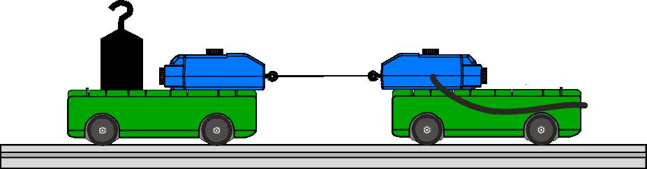 Place the track on a horizontal surface and level the track. (Place the cart on the track. If the cart rolls one way or the other, adjust the track to raise or lower one end.) 2.