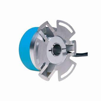 Hollow haft Incremental Encoder 1/ Number of lines 1 to, Incremental Encoder n Blind or through hollow shaft n Cable outlet n Protection class up to IP n Electrical interfaces, line drivers and open