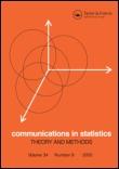 Communications in Statistics - Theory and Methods ISSN: