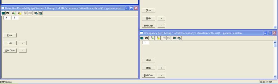 selecting Windows Tile, and you should see all the PIMs as shown: The default model
