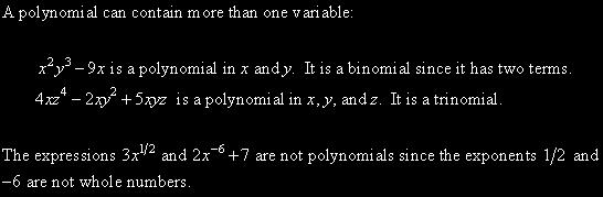 Graphs Guidelines for Graphing Polynomial Functions