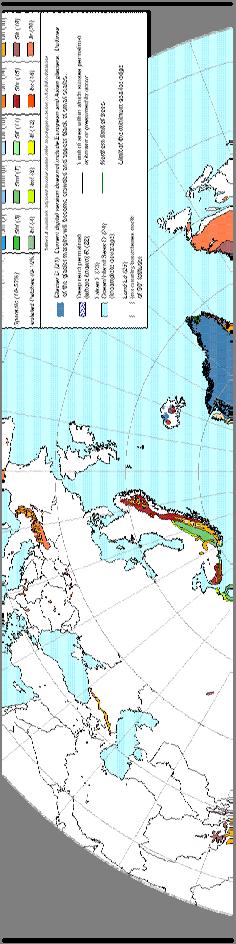 Northern Hemisphere permafrost distribution, from the International Permafrost Association Circum-Arctic Map of