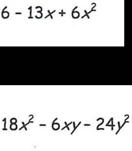 Sumrrer Mathematics Packet Factor Polynomials III Hint/Guide: To Factor Polynomials of the type ax2 + bx + c, when at 1: Write the terms in descending order. Factor all common factors.