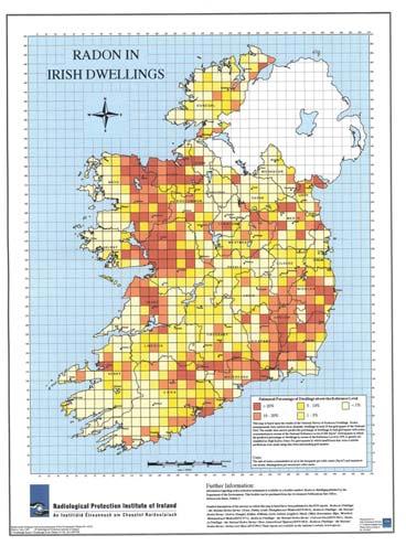 Examples: Radon data in national grids Ireland Slovenia 518 516 1 to 5 5 to 1 1 to 2 2 to 5 5 to 1 1 to 5 514 512 51 58 56 54 54 544 548 552 556 56 Transverse Mercator projection?