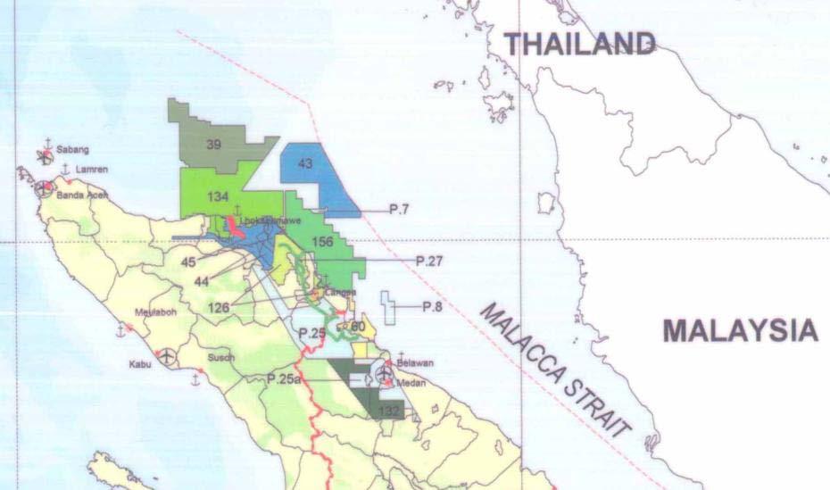 HYDROCARBON POTENTIAL HYDROCARBON EXPLORATION Oil Companies in the North Sumatera Basin No.