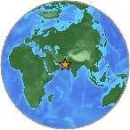 A magnitude 7.3 earthquake has occurred near Mount Everest.